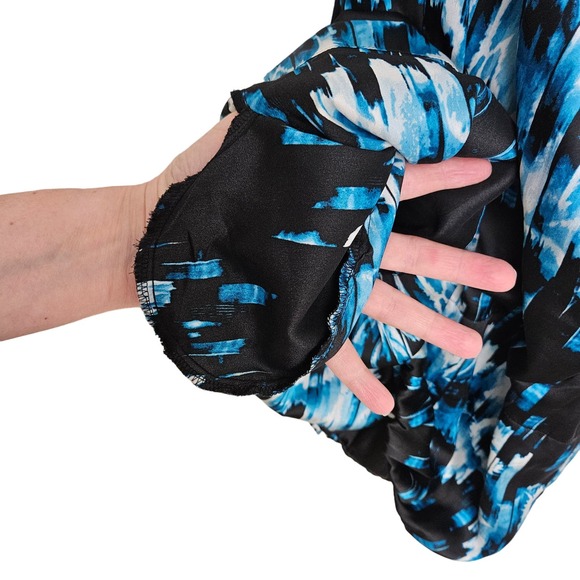 Derek Lam for Design Nation Women's Faux Wrap Bubble Hem Mini Dress Size XL - Picture 8 of 13